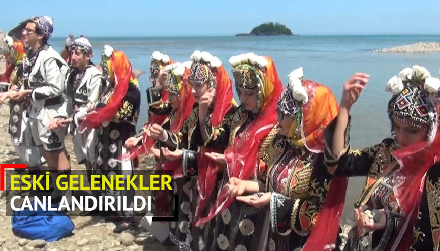 Giresunda 4 bin yıllık gelenekler canlandırıldı