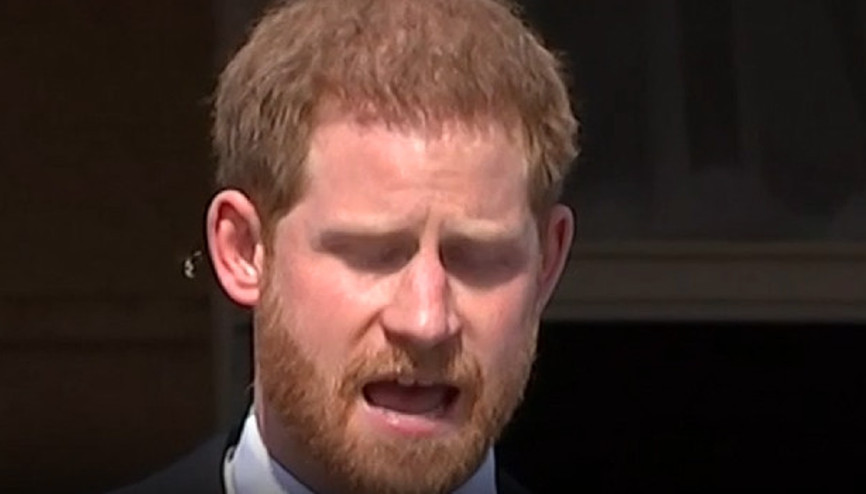Prens Harryyi düğün sonrası katıldığı ilk etkinlikte arı soktu
