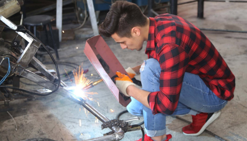 Hurdalardan go kart aracı tasarladılar