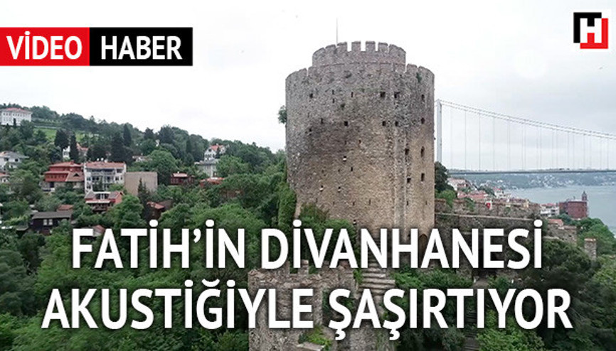 Fatihin divanhanesi akustiğiyle şaşırtıyor
