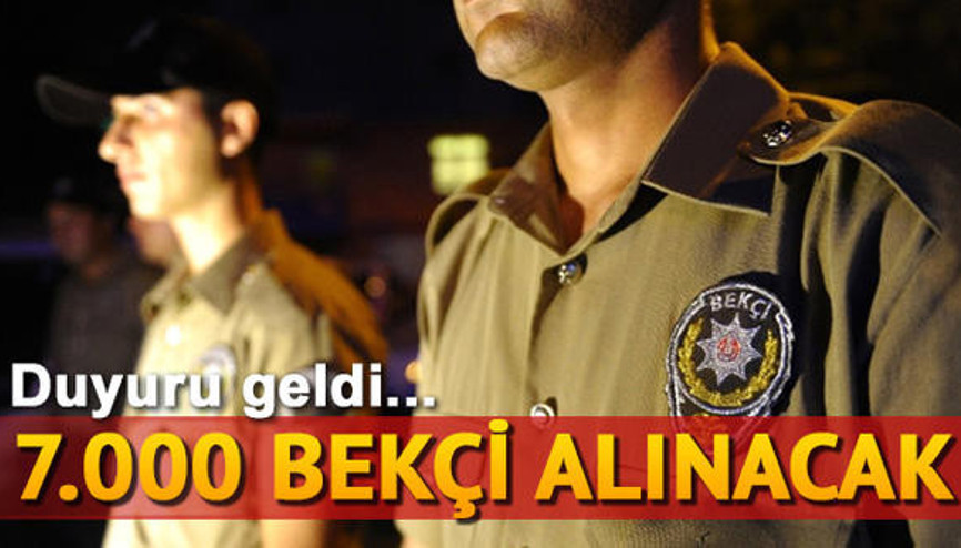 Bekçi alımı başvuru şartları nelerdir İl Valiliklerine 7000 bekçi alımı yapılacak Bekçi alımı başvuru şartları nelerdir İl Valiliklerine 7000 bekçi alımı yapılacak