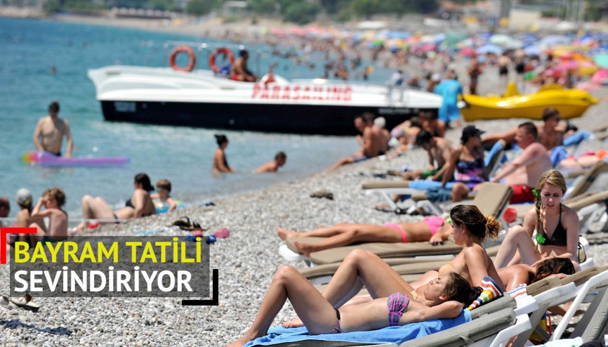 Bayramda Antalya otelleri yüzde 100 dolu