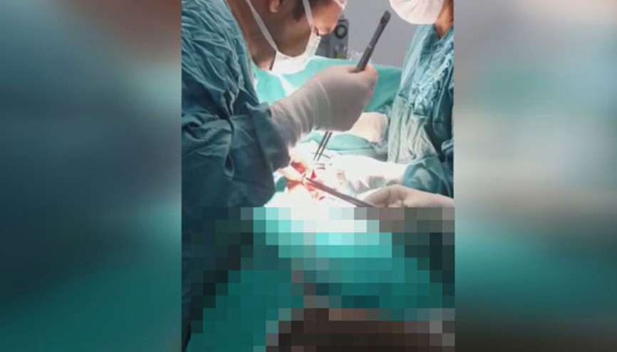 Hasta da doktor da gözlerine inanamadı