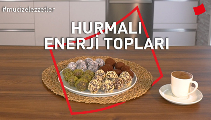 Hurmalı Enerji Topları | Mucize Lezzetler