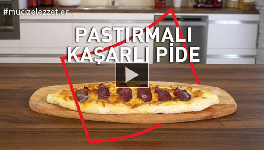 Pastırmalı Kaşarlı Pide