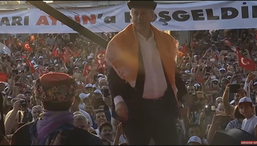 Muharrem İnceden zeybekli miting