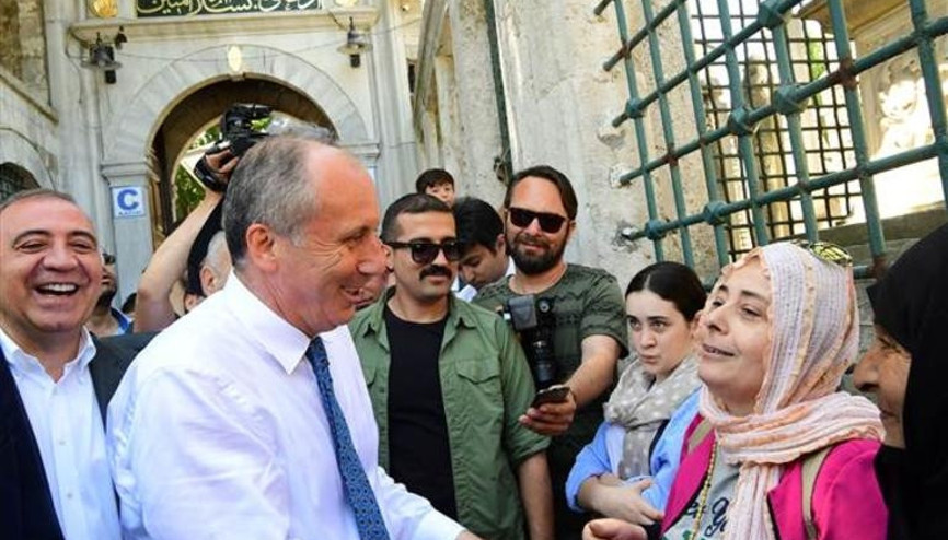 Muharrem İnce ile Karadenizli kadının ilginç diyaloğu