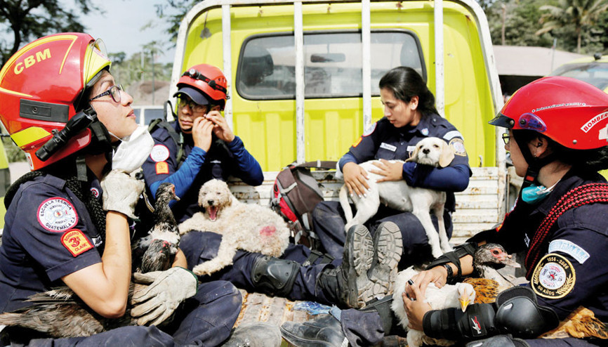 Guatemala ağlıyor... Volkana vermediler