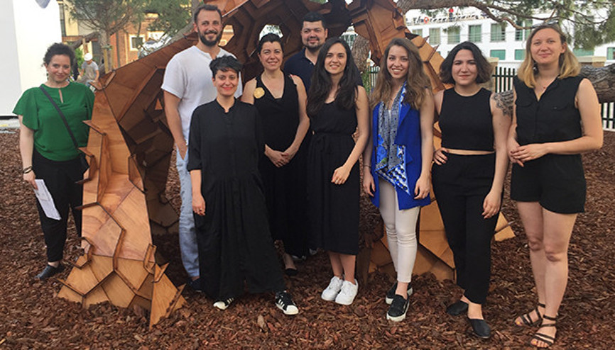 Bilgi Mimarlık öğrencilerinin eseri Venedik Mimarlık Bianeli’nde Bilgi Mimarlık öğrencilerinin eseri Venedik Mimarlık Bianeli’nde