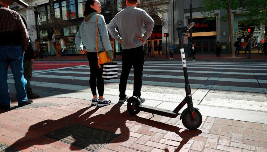 ABD sokaklarında elektrikli scooter çılgınlığı