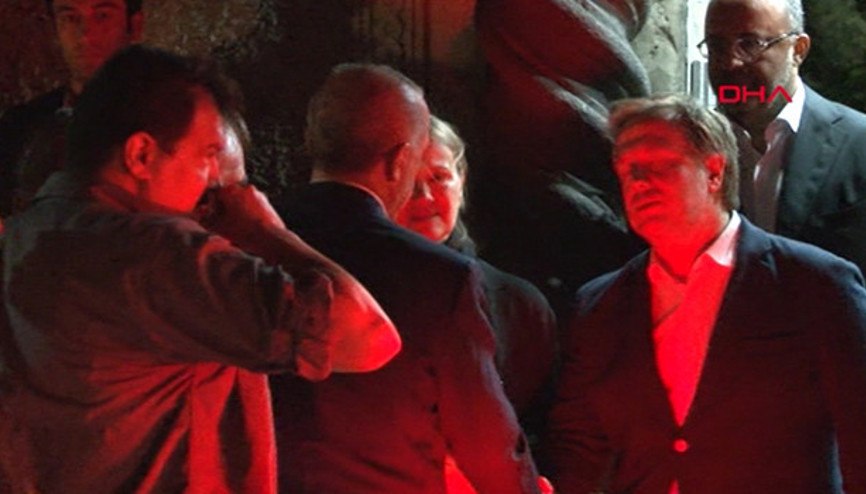 Cumhurbaşkanı Erdoğandan Demirören Ailesine taziye ziyareti