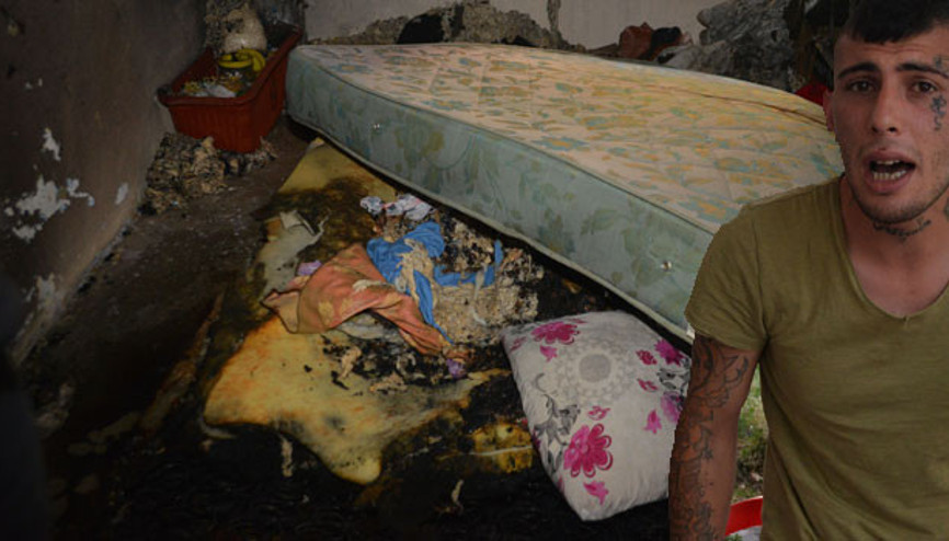 Bir yaşındaki oğlunu yaktı, hastaneye görmek için geldiğinde yakalandı, Hatırlamıyorum dedi