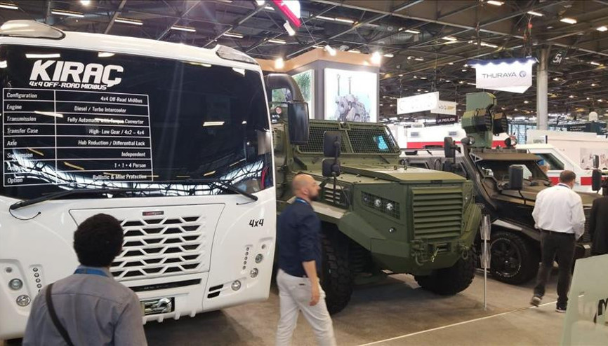Katmercilerin 4x4 KIRAÇ olay yeri inceleme aracı fuarda tanıtıldı