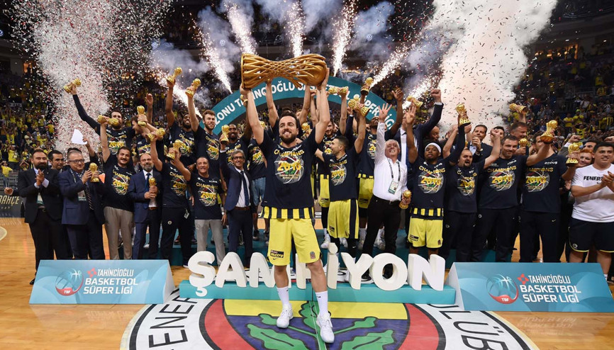 Ve şampiyon Fenerbahçe Doğuş