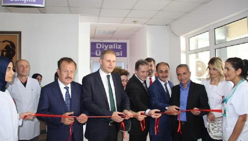 Haymanada açılan diyaliz ünitesine şehidin adı verildi