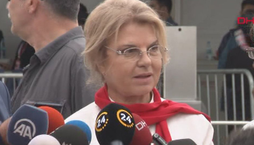 AK Parti’nin İstanbul mitingine Tansu Çiller de katıldı