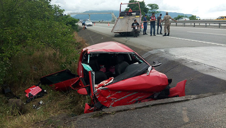 Sağlıkçıların Karadeniz turu faciayla bitti
