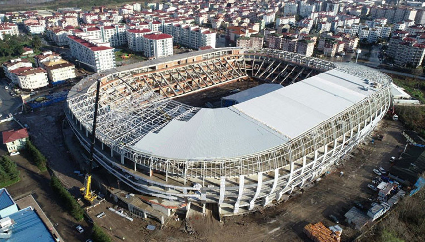 Ordu, yeni stadına kavuşuyor