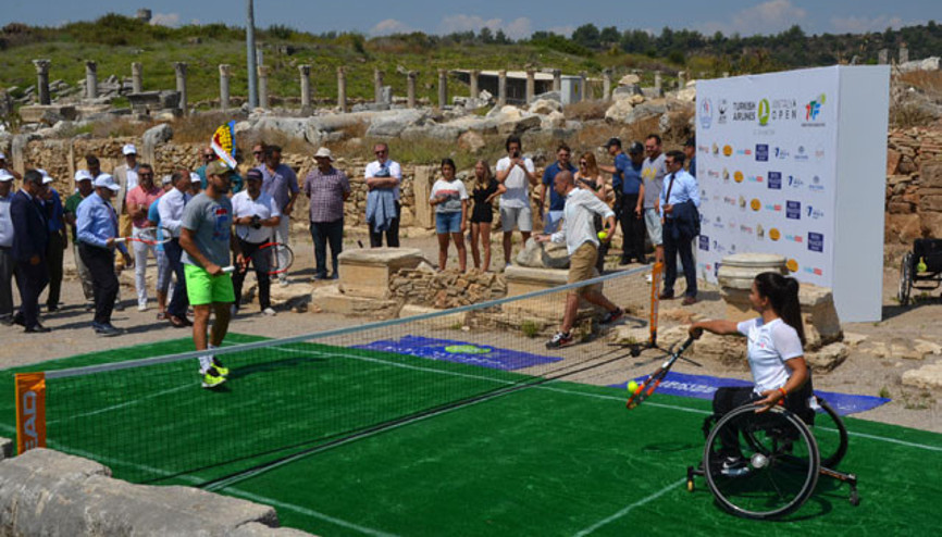 Antalya Open Tenis Turnuvasına özel açılış