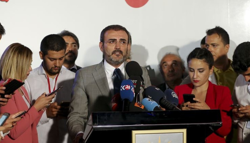 AK Parti Sözcüsü Mahir Ünal seçim sonuçlarına ilişkin açıklama yaptı.
