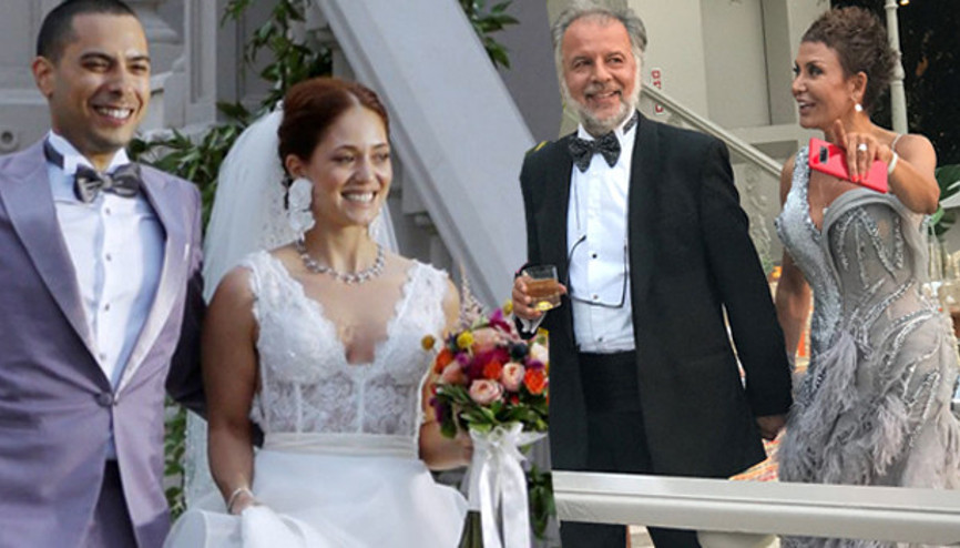 Ünlü isim kızını evlendirdi