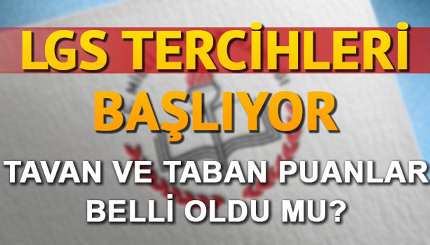 LGS tercih kılavuzu ve yerleştirme takvimi yayımlandı... Tercih sonuçları ne zaman açıklanacak