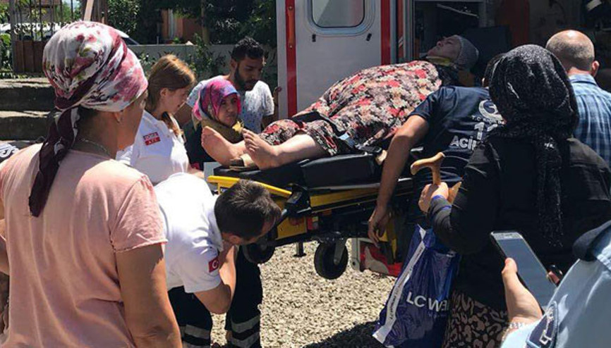 Gelin çıldırdı Eltisini ve kayınvalidesini feci şekilde yaraladı