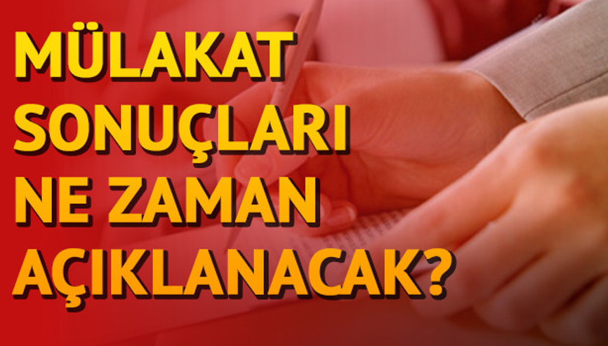 Öğretmenlik mülakat sonuçları ne zaman hangi gün açıklanacak MEB sonuçlar için tarih verdi mi