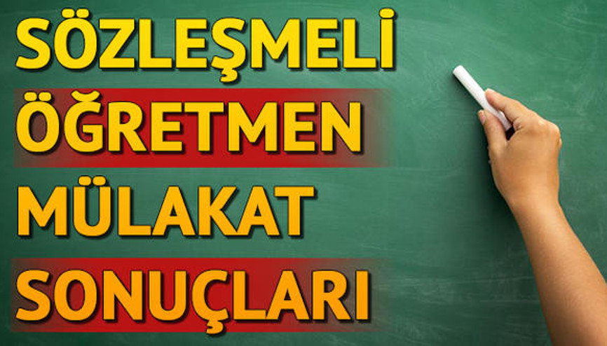 Öğretmenlik mülakat sonuçları ne zaman açıklanacak MEB mülakat sonuçları