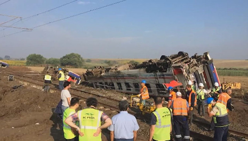 Kazanın yaşandığı bölgenin gündüz görüntüleri