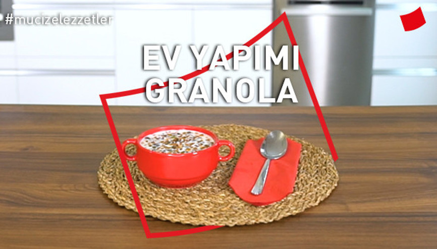 Ev Yapımı Granola | Mucize Lezzetler