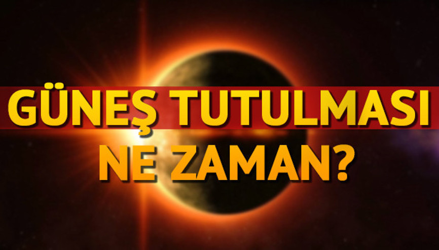 Güneş tutulması saat kaçta Parçalı Güneş tutulması nedir