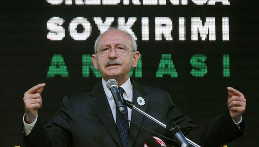 Kemal Kılıçdaroğludan Avrupaya Srebrenitsa katliamı eleştirisi Kemal Kılıçdaroğludan Avrupaya Srebrenitsa katliamı eleştirisi