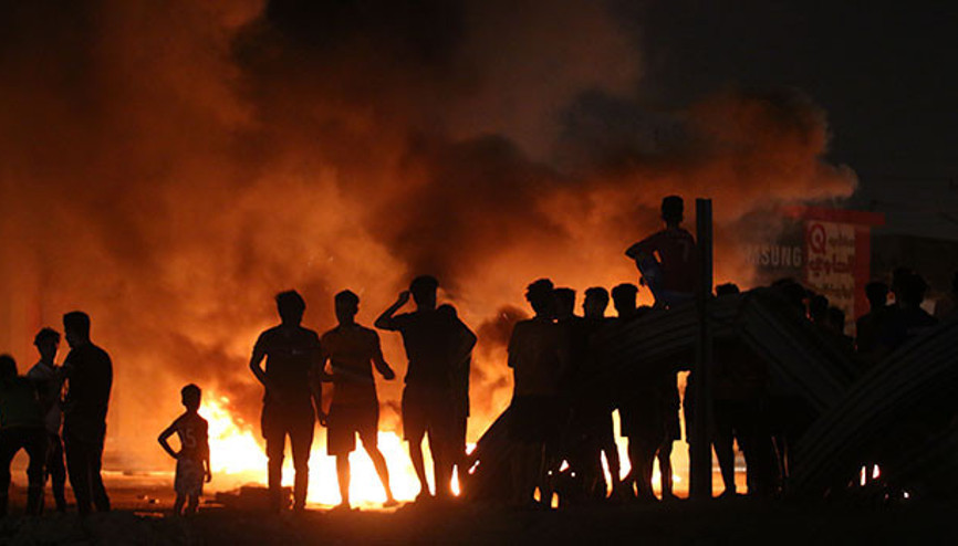 Komşuda gösteriler yayılıyor... Şehirdeki internet erişimi durduruldu