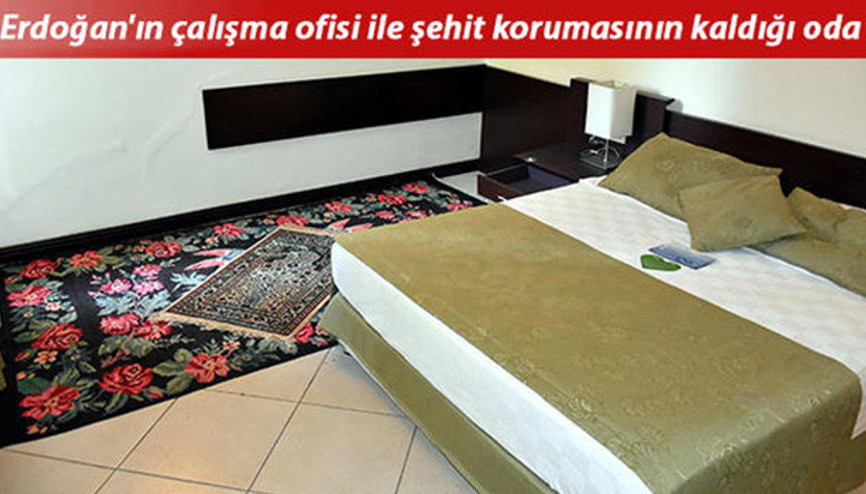 Darbe gecesinin izlerini taşıyan o 2 oda olduğu gibi korunuyor Darbe gecesinin izlerini taşıyan o 2 oda olduğu gibi korunuyor