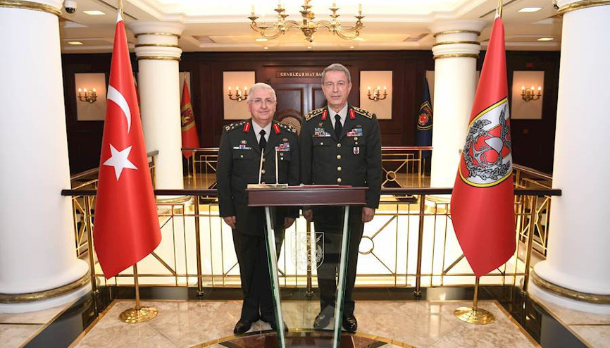 Genelkurmayda devir teslim töreni