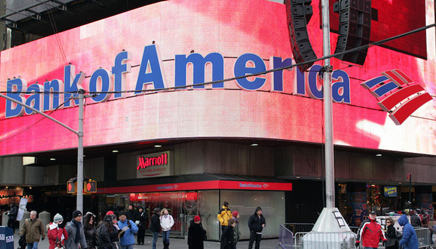 Bank of America net kârını yüzde 33 arttırdı