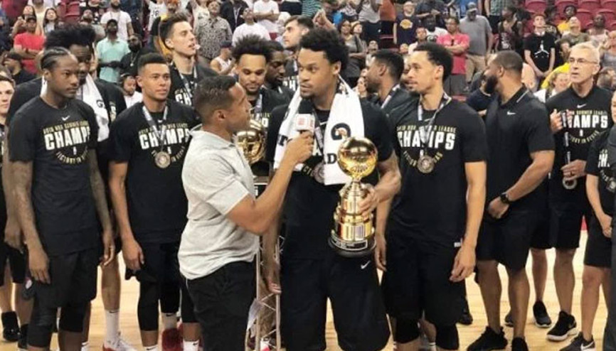 NBA Yaz Ligi Şampiyonu Portland Trail Blazers