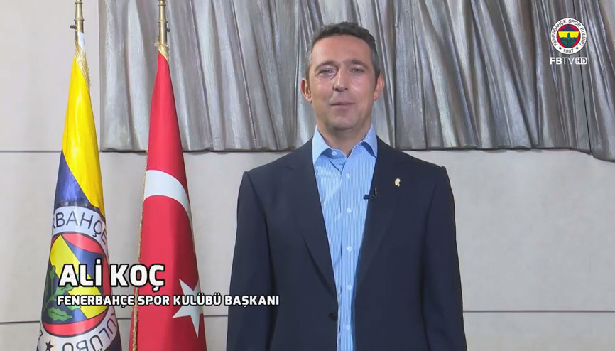 Ali Koçtan Fenerbahçelilere kutlama mesajı