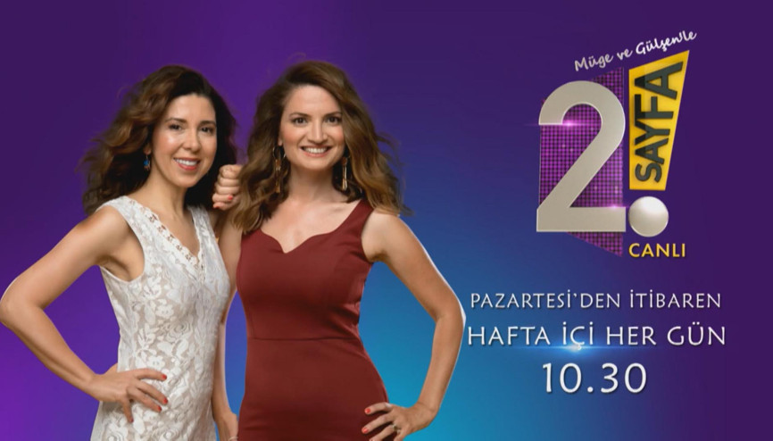 2.Sayfa, pazartesiden itibaren hafta içi her gün saat 10.30’da teve 2’de
