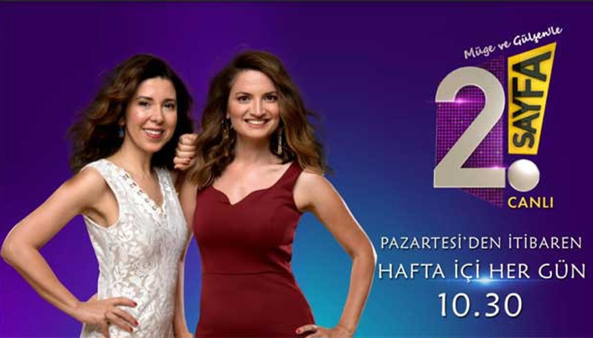 2.Sayfa, pazartesiden itibaren hafta içi her gün saat 10.30’da teve 2’de