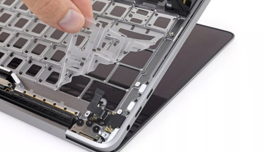 Appleın klavyesi söküldü, içinden bakın ne çıktı