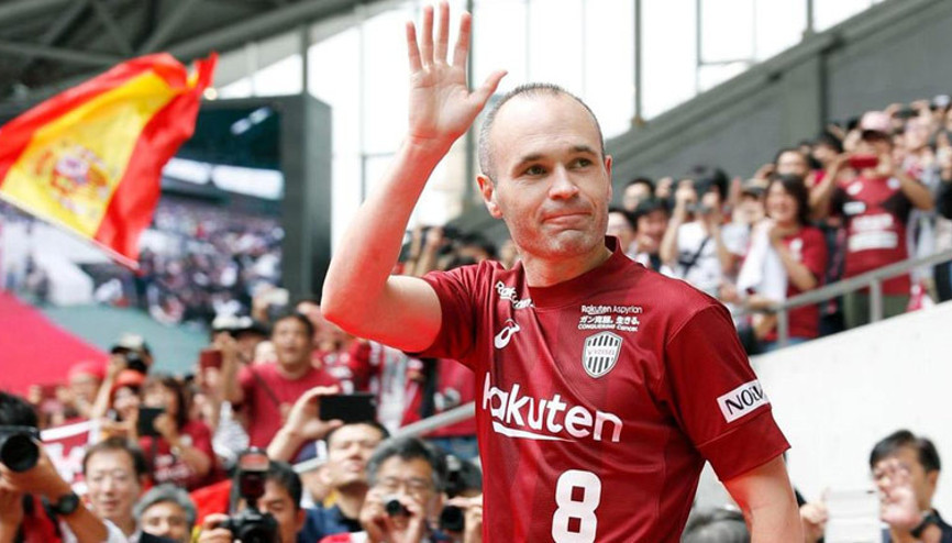 Iniesta ilk maçında mağlup oldu
