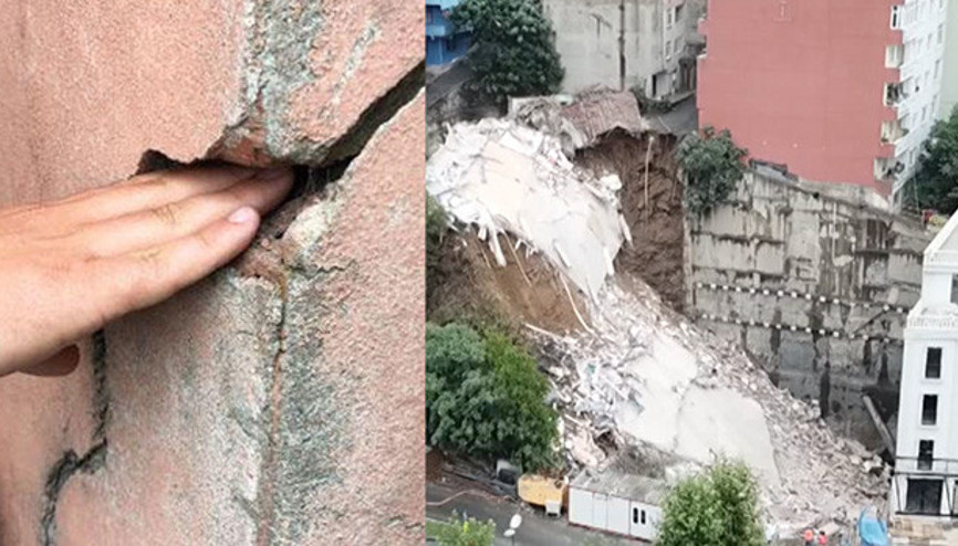Sütlücede ürküten manzara