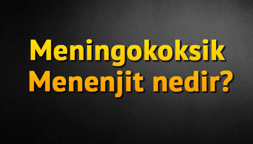 Meningokoksik Menenjit nedir Meningokoksik Menenjit nedir