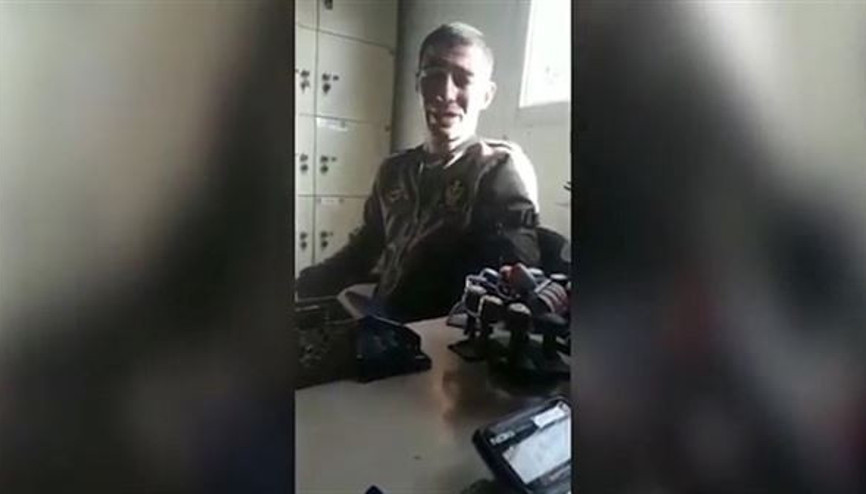 Askere elverişsiz olduğunu öğrenince gözyaşlarına boğuldu