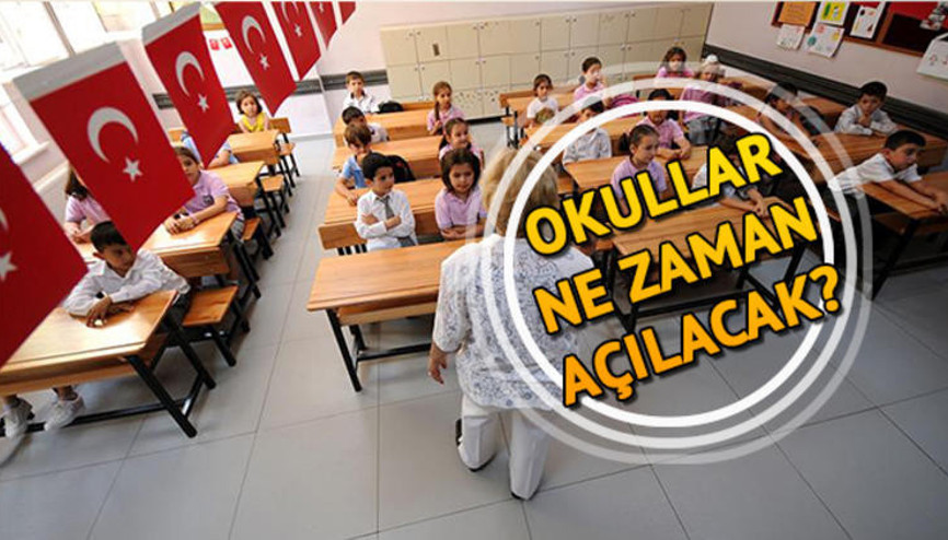 Okullar ne zaman açılacak Yaz tatili ne zaman bitecek Okullar ne zaman açılacak Yaz tatili ne zaman bitecek