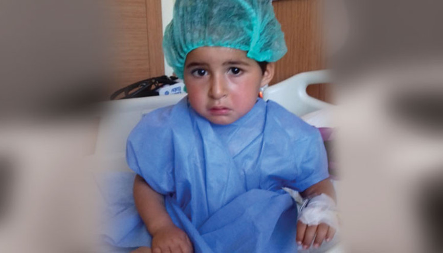 3 yaşındaki Kübra’nın ameliyat sonrası dünyası karardı