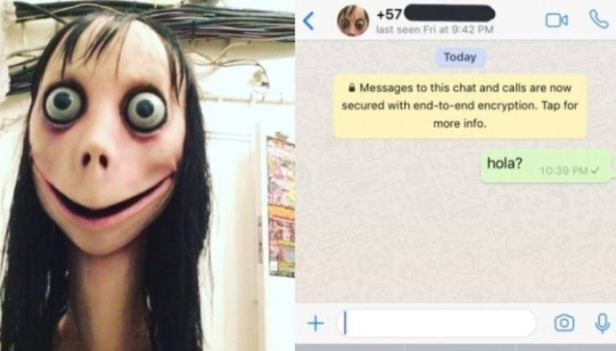 Momo nedir Whatsapptan hızla yayılan kabus...