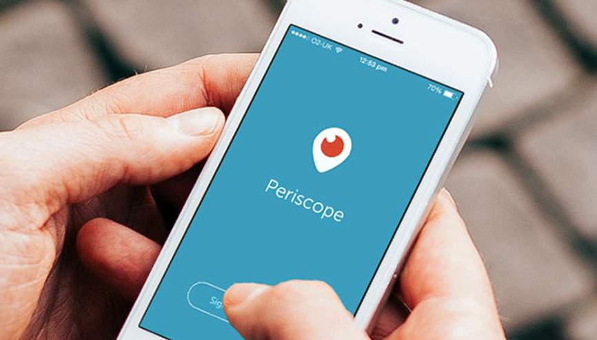 Periscope yayınında bunu yapan yandı